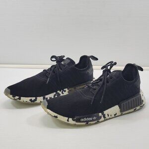 TT) Adidas Originals NMD R1 Men Black Color Splash Size 10 ART GZ7920